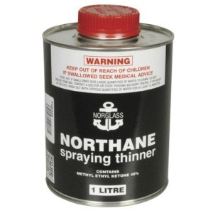 Thinners-spraying
